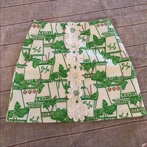 Lilly Pulitzer Mint Julep Skirt Size 6